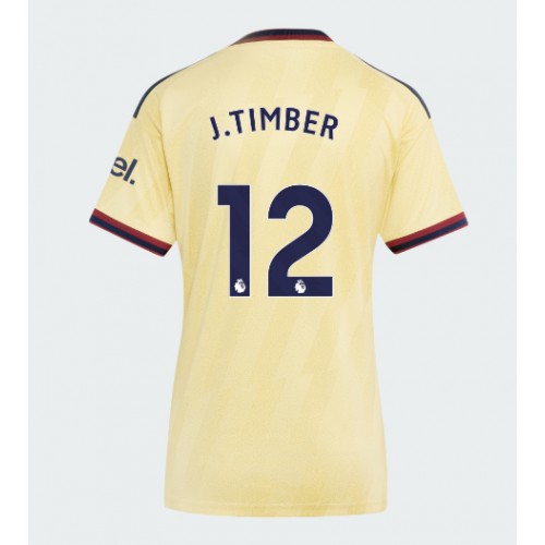 Arsenal Jurrien Timber #12 Tredjeställ Dam 2026-27 Kortärmad